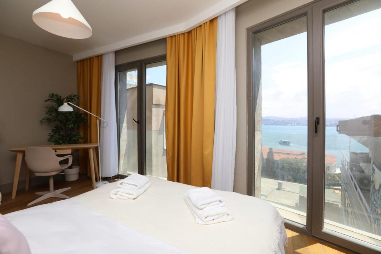 Excellent Flat W 360 Bosphorus View In Cihangir Стамбул Экстерьер фото